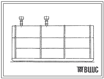Типовой проект 402-2-58 Комплектно-блочные сооружения вспомогательного назначения для компрессорных станций магистральных газопроводов. Блок-бокс арматуры. Тип VII.