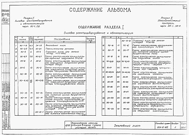 Альбом 2 Электрооборудование, автоматика и технологический контроль. Чертежи монтажной зоны