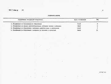 Альбом 3 Спецификация оборудования