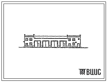 Типовой проект ХФ-80 (14-75-КК) Пункт технического обслуживания и ремонта на 4 поста с водомаслогрейкой на 10 тыс. л.