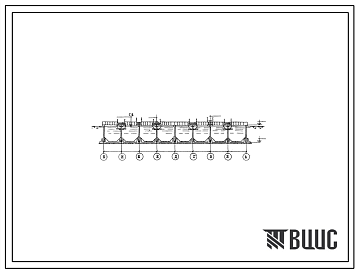 Типовой проект 902-2-217 Аэротенки с низконапорной аэрацией двухкоридорные с размерами коридора 4,5 на 4,0 на 24 м из 4-ех секций