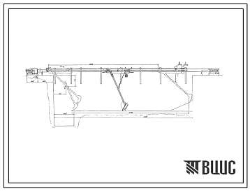 Серия М479 Пескоскреб подвесной канатный левый горизонтальных песколовок 6х21 м