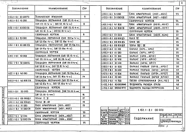 Выпуск 1 Площадки ребристые длиной 220 и 250 см к маршам шириной 105 и 120 см для кирпичных зданий. Рабочие чертежи 
