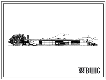 Типовой проект 501-141 Железнодорожный вокзал на 50 пассажиров (на стесненных участках строительства).