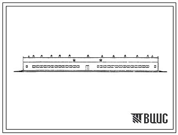 Типовой проект 802-160 Свинарник для содержания 450 голов племенного молодняка.