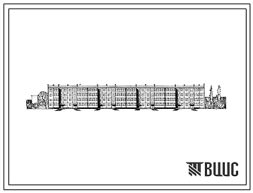 Типовой проект 111-146-6сп Крупнопанельный четырехэтажный восьмисекционный жилой дом на 72 квартиры с квартирами 1Б-2Б-3Б.
