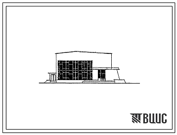 Типовой проект 264-011-2 Клуб на 300 мест с сокращенным составом помещений.