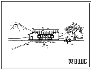 Типовой проект 185-000-152с Одноэтажный одноквартирный трехкомнатный жилой дом. Для индивидуальных застройщиков.