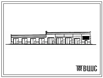 Типовой проект 416-7-321.90 Профилакторий с материально-техническим складом производственной базы Райагрожилкомхоза с программой 800 тыс. руб. в год. Предназначен для технического обслуживания, текущего ремонта и хранения машин базы. Размеры здания - 18x5