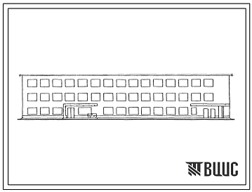 Типовой проект 416-1-27 Заводоуправление лесопильно-деревообрабатывающих предприятий на 75 человек.