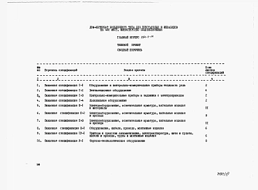 Альбом 7 Заказные спецификации