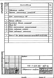 Альбом 4 Задание заводу-изготовителю на автоматику и электрооборудование