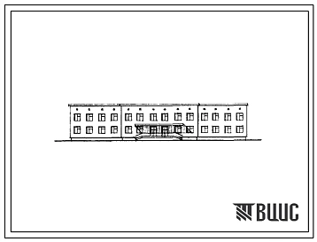 Типовой проект 224-1-337см Неполная средняя школа на 8 классов (192 учащихся) со стенами из кирпича. Для строительства в IА, IБ и IГ климатических подрайонах сейсмичностью 7 баллов, с обычными и вечномерзлыми грунтами.