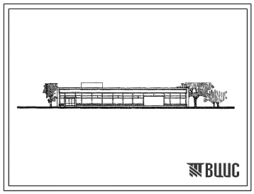 Типовой проект 274-31-32 Общественный центр микрорайона на 16000 жителей.