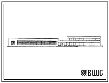 Типовой проект 503-75с Комплекс зданий и сооружений дорожного участка с дорожно-ремонтным пунктом и пунктом технической помощи.