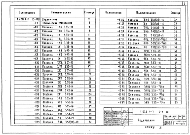 Выпуск 2-1 Колонны для зданий с высотой этажей 3,3; 3,6 и 4,2 м. Рабочие чертежи