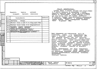 Альбом 1 Общие архитектурно-строительные решения. Общая характеристика проекта (АС.0)