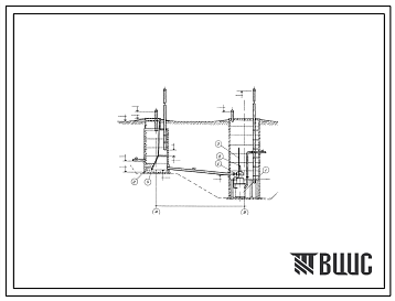 Типовой проект 902-1-32 Низконапорная автоматическая станция перекачки сточных вод сжатым воздухом производительностью до 20 м.куб/час , высотой подъема 7 м
