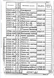 Альбом 5 Сушило для поверхностной подсушки литейных полуформ размером 3000х2600, на мазуте Н5327