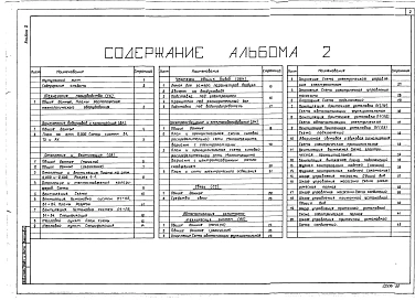 Альбом 2 Технология производства. Внутренние водопровод и канализация. Отопление и вентиляция. Электроосвещение и электрооборудование. Связь. Автоматизация санитарно-технических устройств