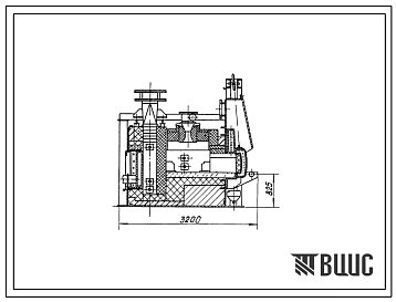 Типовой проект 406-9-311.86 Печь нагревательная камерная размерами пода 1,62х1,16 м на газе и мазуте с отводом дыма в верх