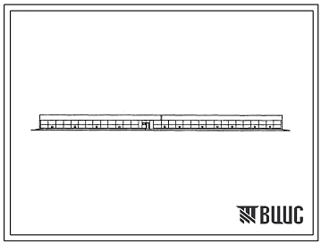 Типовой проект 805-2-61.86 Птичник на 2530 голов индеек и индюков родительского стада. Стены из асбестоцементных панелей