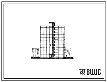 Типовой проект 1Кг-480-44 Девятиэтажный 54-квартирный точечный жилой дом.