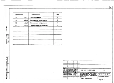 Альбом 3 Спецификации оборудования