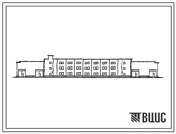 Типовой проект 21861-83 (10-11-КК) Корпус ремонта техники для ОРВБ. Блоки 1, 2, 3