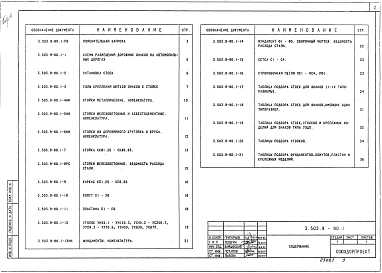 Выпуск 1 Опоры дорожных знаков, устанавливаемых у бровки земляного полотна. Материалы проектирования и рабочие чертежи