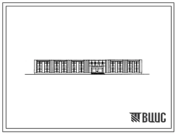 Типовой проект 224-1-465.86 Средняя школа на 11 классов (417 учащихся). Для сельского строительства