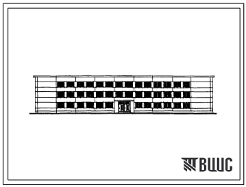 Типовой проект 222-1-346с Средняя школа на 12 классов (464 учащихся). Для строительства в IВ климатическом подрайоне, II и III климатических районах сейсмичностью 7 и 8 баллов.