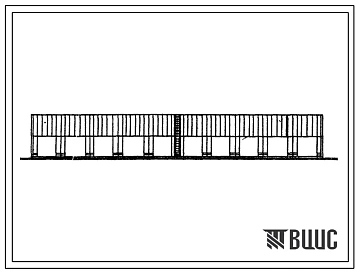 Типовой проект 503-2-5 Закрытая стоянка на 54 автобуса ЛиАЗ-677 и ИКАРУС-280