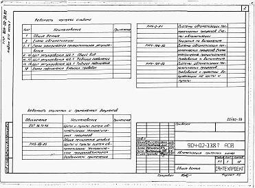 Альбом 14 Часть 1 Приточная вентиляционная камера прямоточная с одной секцией воздухонагревателя и секцией орошения, переключаемая на режим  дежурного отопления. Электрическая система регулирования.  