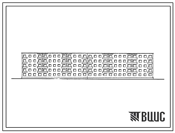 Типовой проект 1К-308В-7/65 Пятиэтажный жилой дом для малосемейных на 190 человек, для строительства в 3 строительно-климатической зоне с сейсмичностью 8 баллов. Стены из кирпича.