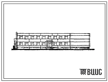 Типовой проект ВП 347-81.83.Т (12-46-КП) Комплексное основное здание на 30 человек в каркасно-панельных конструкциях серии ИИ-04