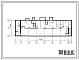 Фасады Типовой проект А-II,III,IV-600-333м.86 Отдельно стоящий отапливаемый склад площадью 225 м2 для твердомерзлых грунтов. Стены из железобетонных панелей по серии У-01-01/80. (убежище на 600 человек, размеры убежища 42,5м на 12м, режимы вентиляции 1,2,3).