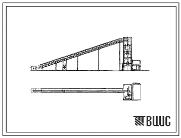 Типовой проект 4-09-832-66 Автоматизированная односекционная бетонно-растворная установка со смесителями емкостью 750-1200 л 9стационарное исполнение)