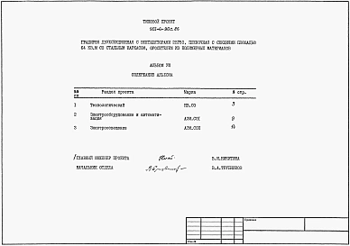 Альбом 8 Спецификации оборудования