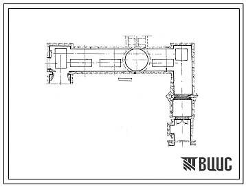 Типовой проект Н-152 Главные водоотливные установки (для 3-х, 5-ти или 8-ми насосов).