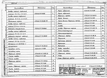 Альбом 13  Затвор плоский глубинный скользящий В-Н-Нн=3-2-5,1 м для отстойника на расход 12 м3/с    