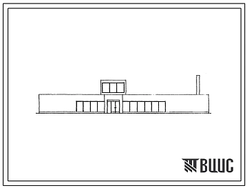 Типовой проект 506-87 Служебно-пассажирское здание на 35 пассажиров для аэропортов  МВЛ