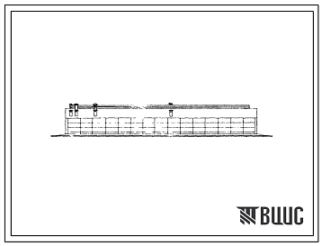 Типовой проект 805-274 Птичник для откорма 14400 индюшат от 1 до 55 дней в клеточных батареях КБУ-3.