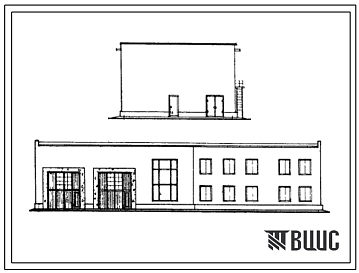 Типовой проект 416-7-33/69 Ремонтно-механическая мастерская на 30-40 условных ремонтов в год.