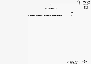 Альбом 2 Ведомости потребности в материалах   