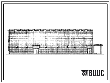 Типовой проект 705-1-187.85 Склад нитрофоски, суперфосфата и калия хлористого вместимостью 3000 т для межхозяйственных агрохимических пунктов (в дерево-клееных конструкциях)
