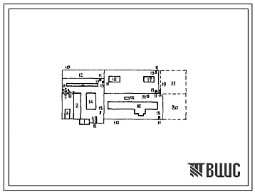 Типовой проект 819-258 Птицефабрика на 500 тыс. гусят в год (2 тыс. т мяса в год) с выращиванием гусят на сетчатых полах