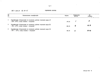 Альбом 10  Спецификация оборудования Часть 1. t=-30, -40, склад топлива - открытый, закрытый. Часть 2. t=-30, -40, склад топлива - открытый. Часть 3. t=-30, -40, склад топлива - закрытый    