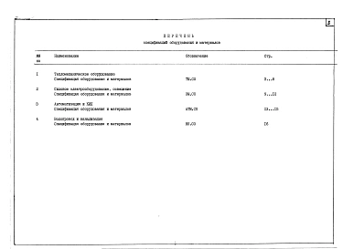 Альбом 3 Спецификация оборудования