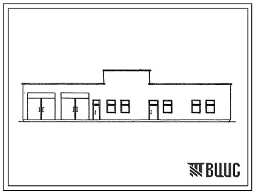 Типовой проект 503-2-6 Гараж кардиологического диспансера на 240 коек (в конструкциях ИИ-04).
